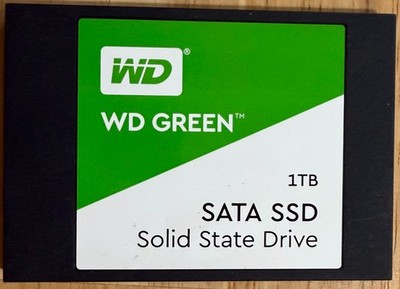 Western Digital Green 1TB 2.5'' Internal SSD (WDS100T2G0A)
