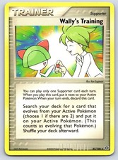 Wally's Training 85/106 Uncommon Emerald Moderately Played on eBay