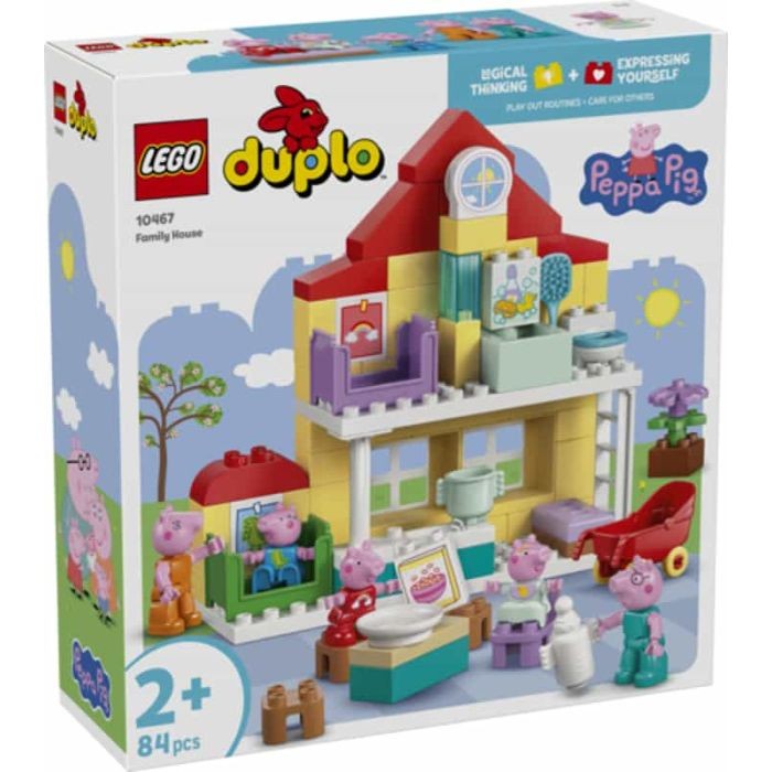 Lego Duplo Peppa Pig Casa Familiare 10467 84 Pezzi - Immagine 3