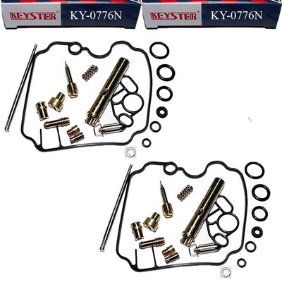 2x Vergaser Reparatursatz für Yamaha TDM850 1991 - 1996 3VD 4CM Keyster 2 Kits
