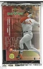 1 new baseball PACK - 1999 UPPER DECK MVP game used jersey souvenirs autographs