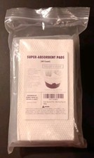 Commode Liners With Super Absorbent Pads-40 Pack Disposable Absorbent Pads