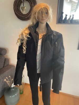 + G Lab Winterjacke Jacke gefüttert schwarz Gr. XL +