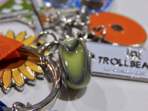 Llavero Trollbeads LE World Tour Países Bajos 2010 RARO + Armadillo Verde ¡NUEVO! - Imagen 2 de 17