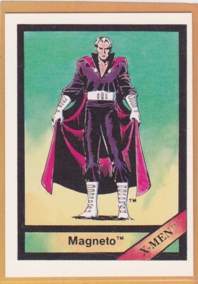 1987 COMIC IMAGES MARVEL UNIVERSE SERIES 1 MAGNETO #8 NMMT