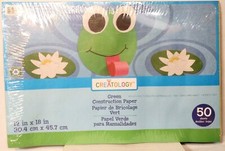 Creatology Green Construction Paper 50 Sheets 12" X 18" Sealed Recyclable