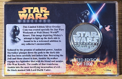 Star Wars Weekends Walt Disney World 2005 Limited Edition Silver