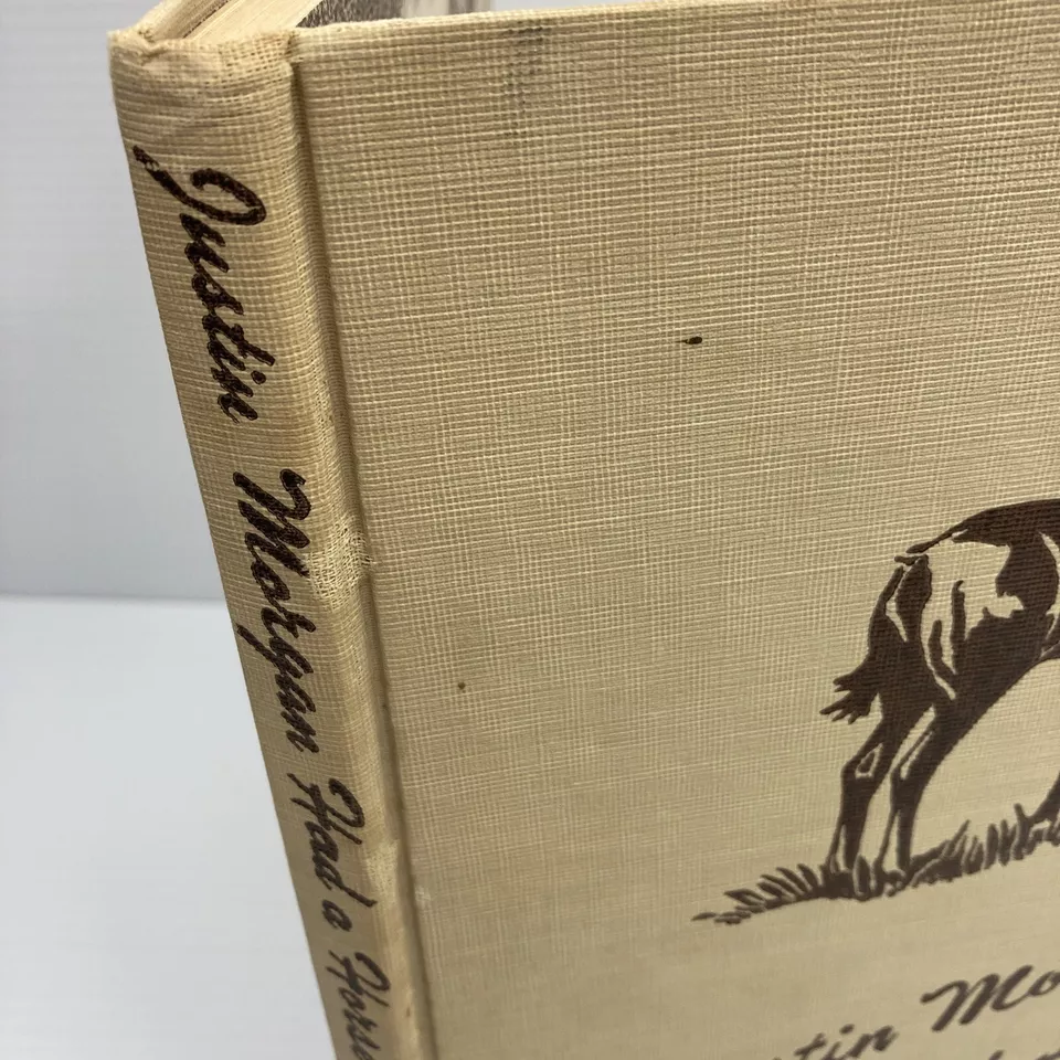 Justin Morgan Marguerite Henry 1947 Third Print Wesley Dennis Illustrated HC - Image 2 of 4