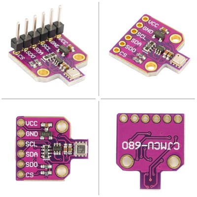 BME680 Digitales Temperatur-Feuchtigkeits-Drucksensormodul für Arduino