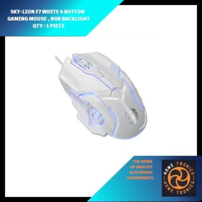 SKYLION F7 WEISS - 6 TASTEN RGB GAMING MAUS