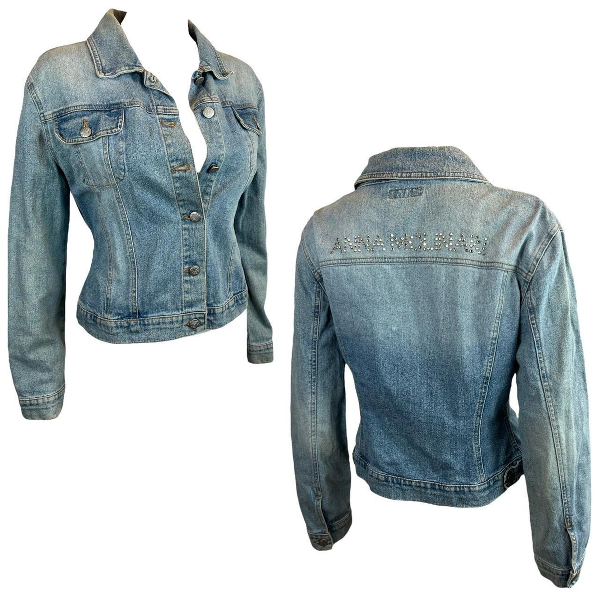 Blumarine ANNA MOLINARI デニムジャケット M Blumarine Blue Denim Coats, Jackets & Vests for Women for sale | eBay