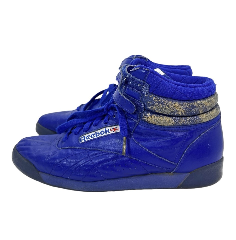 Early 1980s Women’s Blue Reebok Classic Freestyle High Tops Size 7.5 | eBay