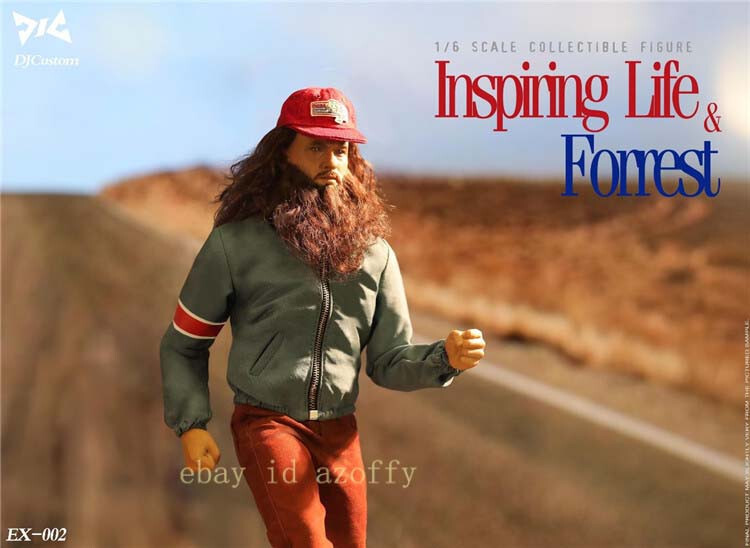 1/6 Scale DJ-CUSTOM EX-002 RUN! Forrest Gump 12'' Action 1/6 Scale DJ-CUSTOM EX-002 RUN! Forrest Gump 12'' Action