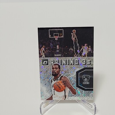 2021-22 Panini Donruss  Kevin Durant Optic Raining 3s Fast Break Prizm #10