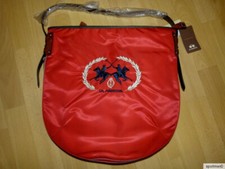 La Martina Tasche, Hobo Bag, Logo, Stickerei
