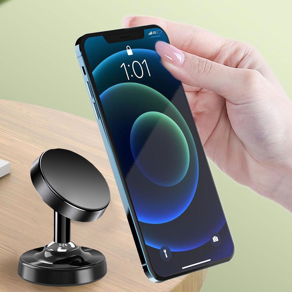 1X Magnetic Mobile Cell Phone Holder Mount Stand Auto Car Interior Accessories