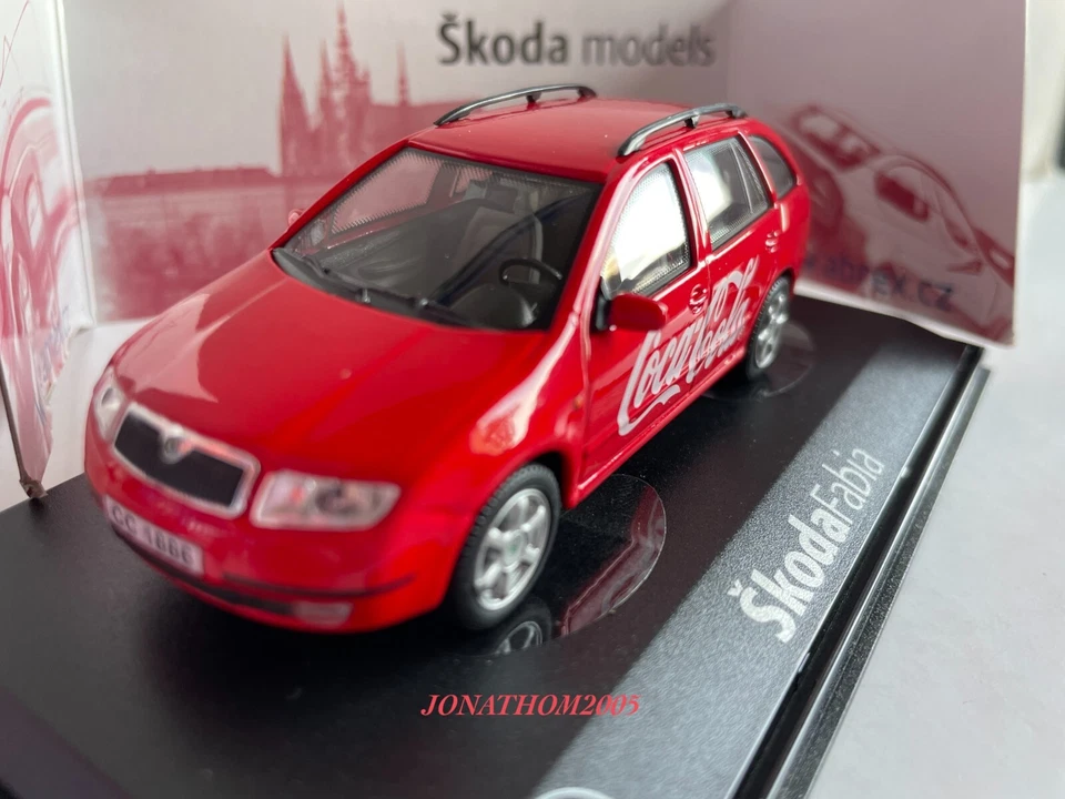 ABREX - SKODA FABIA KOMBI COCA COLA 2003 In Scala 1/43 - Immagine 3 di 4