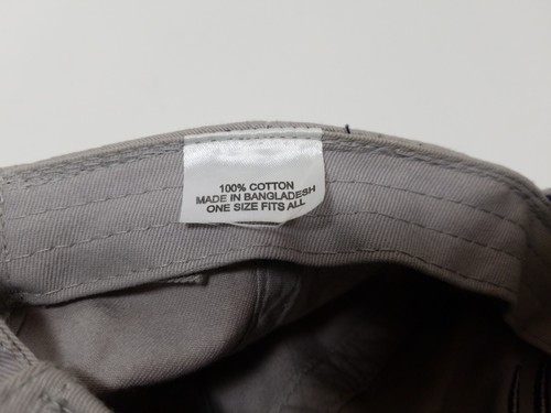 Tulsa Turnaround 2016 Baseball Cap Hat Men's Adjustable Strapback Gray - Picture 9 of 10
