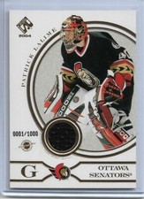 2003-04 PRIVATE STOCK RESERVE PATRICK LALIME JERSEY CARD #187 ~ 0001/1000 UNIQUE