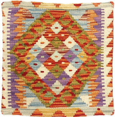 Kelim Kissenhülle Wolle Deko Bezug Türkisch Marokkanischer Stil 45x45cm 605