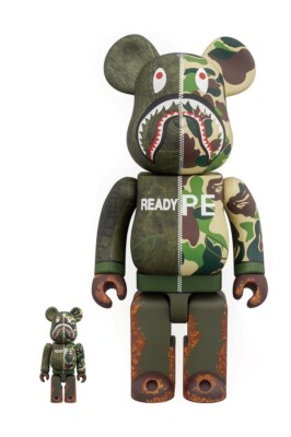 Bape x Readymade 400% + 100% Be@rbrick Bearbrick | eBay Bape x Readymade 400% + 100% Be@rbrick Bearbrick | eBay