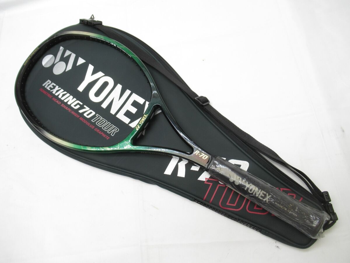 NOS* YONEX REXKING R-70 TOUR TENNIS RACQUET (4 3/8) MADE IN NOS* YONEX REXKING R-70 TOUR TENNIS RACQUET (4 3/8) MADE IN