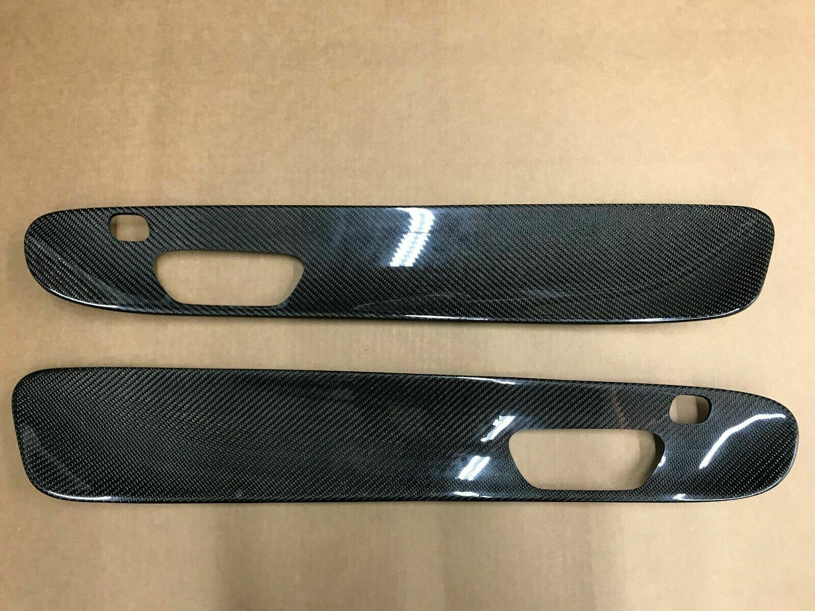 BENTLEY CONTINENTAL GT GTC DOOR TRIM PANELS CARBON FIBER MANSORY OEM 3W3867324D