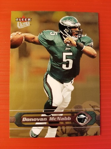 Medallón de oro Donovan McNabb (SP) #1 PHILADELPHIA EAGLES * 2002 FLEER ULTRA - Imagen 3 de 3