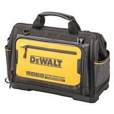 DeWalt Polyester/Tarpaulin Open Mouth Tool Bag 19 pocket Black/Yellow