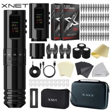XNET Void Professional Wireless Tattoo Machine Pen Kit Adjustable Stroke 2.4-4.2