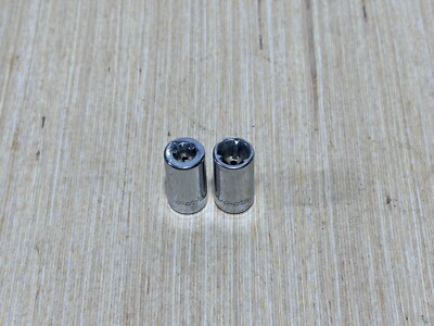 Snap-on Tools USA 2pc TW11 TTW12 Tri-Wing Three Wing 1/4 Drive Socket Set Eaton