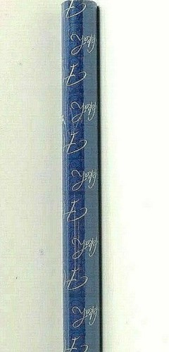 American Greetings Hanukkah Star of David Scrolls Wrapping Paper Roll 40 sq ft - Picture 12 of 12
