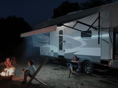 Vorzelt Zelt Camping LED Streifen Licht hohe Helligkeit 5M + Adapter warmweiß