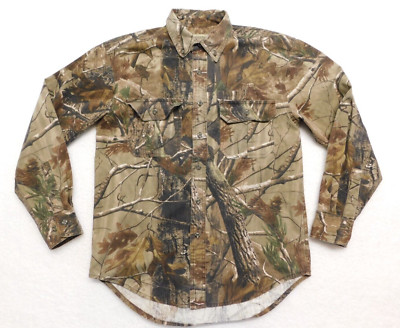 Chemise Russell Outdoors homme taille 2XL camouflage bouton devant