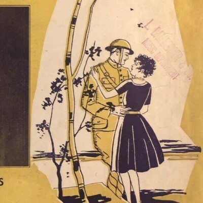 Vintage 1928 Sheet Music - ''A Love-Tale of Alsace Lorraine'' Lou Davis 