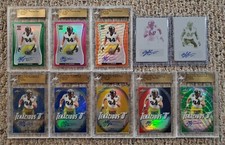 Lot 10 Autographed 2020 AJ Epenesa 1/1 Rookie Cards Buffalo Bills Iowa Hawkeyes