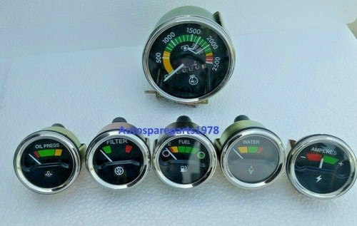 Mf Massey Ferguson 265,285 Tracteur Tachéomètre Jauges Kit Temp D