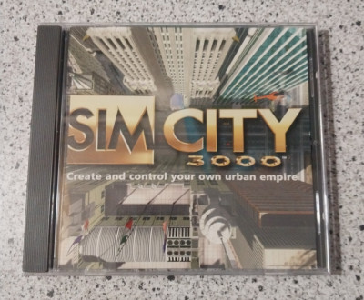 SimCity 3000 Sur PC – 1998 – Bon état – Jeu Complet