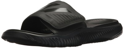 adidas alphabounce slides black
