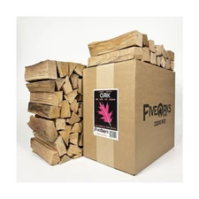 Oak Mini Split 8" Cooking, Grilling, Smoking Wood, 1,248 cu. in., Brown