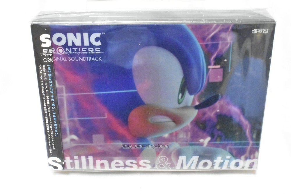 Sonic Frontiers Original Soundtrack Stillness & Motion 6 CD From Japan