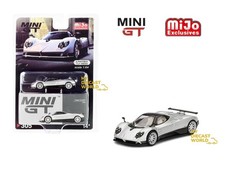 1/64 MINI GT #305 MIJO EXCLUSIVES PAGANI ZONDA F SILVER mgt00305