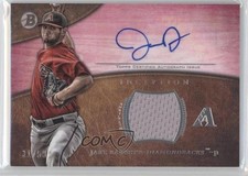 2014 Bowman Inception Auto Relics Pink 31/50 Jake Barrett #AR-JBA Auto 1b8