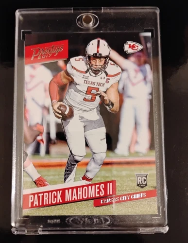2017 Panini Prestige Patrick Mahomes II Rookie Card RC #232 -SUPER CLEAN-
