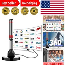 Digital TV Antenna for Smart TV Indoor  2025 HD Antenna with Strong Magnetic B...