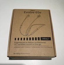 Jabra Elite 65e UC Wireless Noise Cancelling In-Ear Headphones NEW