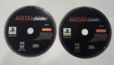 Covert Ops: Nuclear Dawn (Sony PlayStation 1, 2000) Disks 1 & 2 Only PS1
