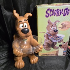 Rare Scooby-Doo Candy Bowl Holder with Plastic Candy Bowl W Original Box