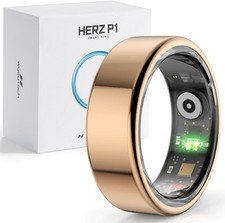 Herz P1 Smart Ring Size 11 for Women  Men Health Metrics Fitness Ring