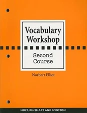 Vocabulary Workshop Course 2 Paperback Elliot